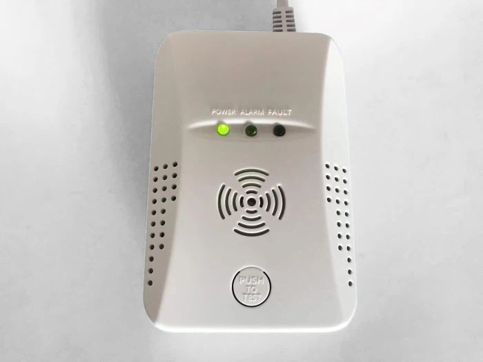 Billig Pris Hjem Naturgasdetektor Med 9V Backup Batteri