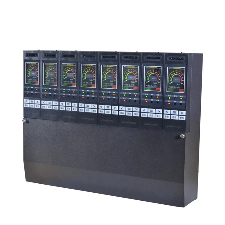 Gas Detector Controller With 8 Channels To Monitor And Control 8 Gas Detectors Used in Industry